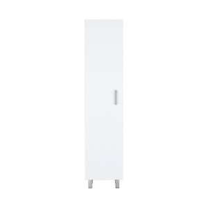 English Elm Storage Cabinet Molekeede – Stylish White Organizer With Lockable Doors & Versatile Shelves For Home B092123123-GIGA