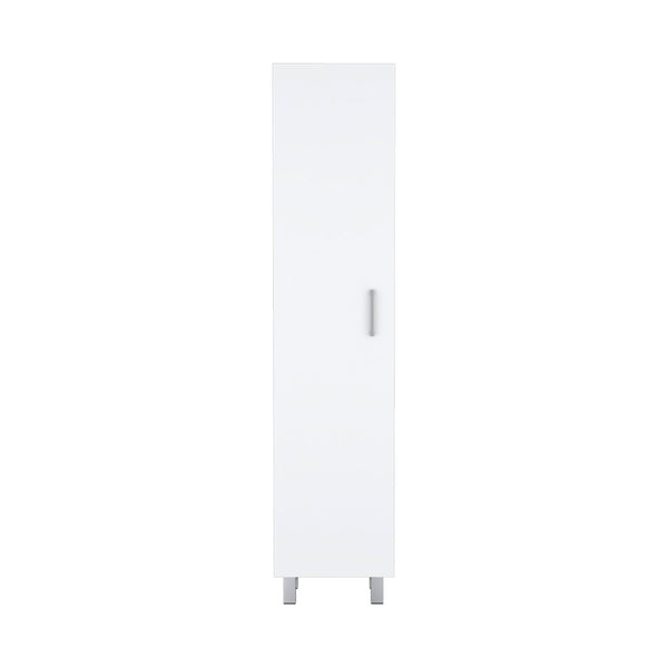 English Elm Storage Cabinet Molekeede – Stylish White Organizer With Lockable Doors & Versatile Shelves For Home B092123123-GIGA
