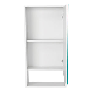 English Elm Medicine Cabinet Irvine - Stylish White Finish With Large Mirror & Smart Shelving For Storage Solutions B092122954