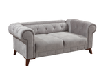 English Elm Bernard Modern Living Room Loveseat