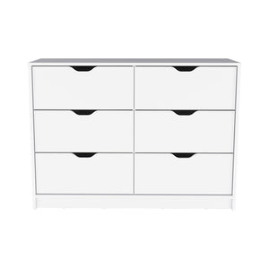 English Elm Dresser Curio With Four Drawers & Elegant White Finish - Versatile Storage For Any Room! B092122835