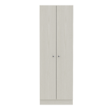 English Elm Storage Cabinet Pipestone, Double Door, Pearl Finish