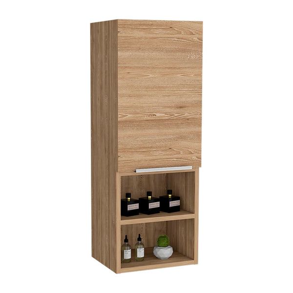 English Elm Medicine Cabinet Hazelton with Open Lower Shelves and Interior Storage, Easy Assembly, Durable Finish Espresso B092122815