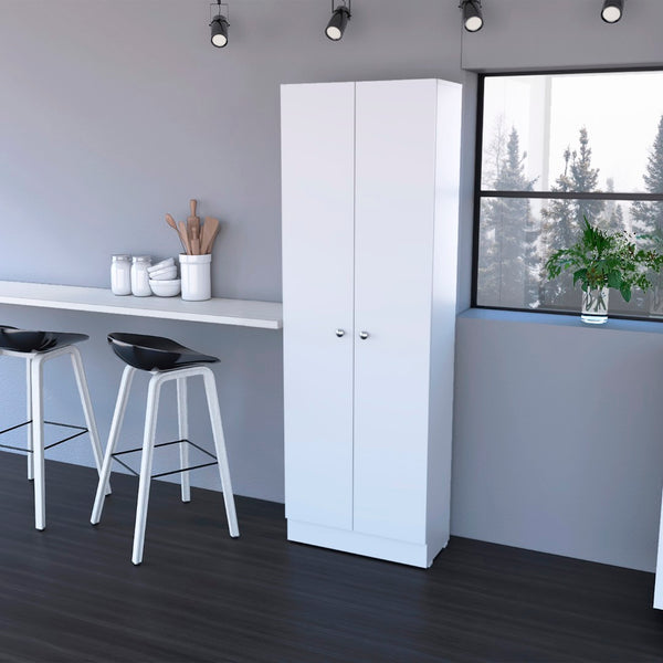 English Elm Storage Cabinet Pipestone: Modern Double Door Design, Versatile Shelving For Small Spaces & More! B092123045-GIGA