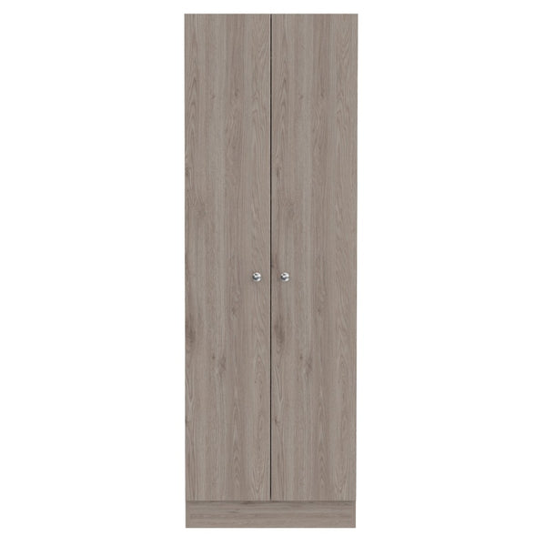 English Elm Storage Cabinet Pipestone - Tall Double Door In Light Gray, Ideal For Organizing Any Space! B092123044-GIGA