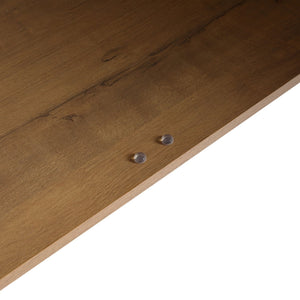 English Elm 48" Wall Mounted Bathroom Vanity With Soft Closing Doors, Open Storage, Stylish & Durable Design W999125012