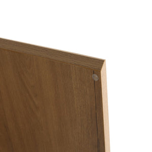 English Elm Soft Close Doors & Open Storage Rack, 48-Inch Freestanding Bathroom Vanity With Plywood Finish W999125009-GIGA