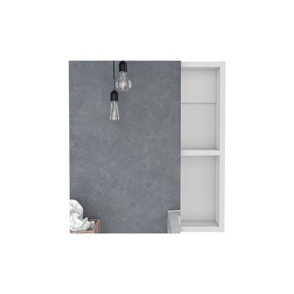 English Elm Medicine Cabinet Clifton - Stylish Mirrored Storage With 5 Shelves For Modern Bathrooms & Space-Saving B092122976