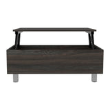 English Elm Lift Top Coffee Annapolis, Storage Compartment, Carbon Espresso Finish