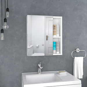 English Elm Medicine Cabinet Clifton - Stylish Mirrored Storage With 5 Shelves For Modern Bathrooms & Space-Saving B092122976