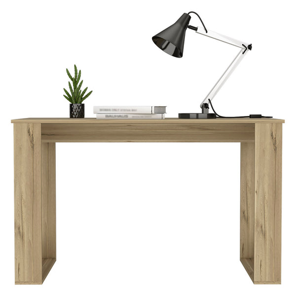 English Elm Computer Desk Albion Light Oak with Spacious 47.2"W Worksurface, Stylish Leg Design, Durable Finish B092122861