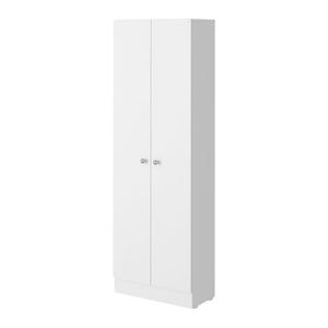 English Elm Storage Cabinet Pipestone: Modern Double Door Design, Versatile Shelving For Small Spaces & More! B092123045-GIGA