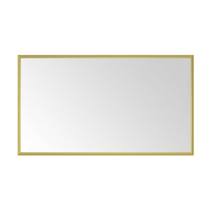 English Elm 84in. Aluminum Alloy Framed Rectangle Wall Mirror Farmhouse Vanity Hd Float Glass W1272112586