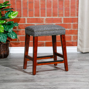 English Elm 24" Backless Counter Stool