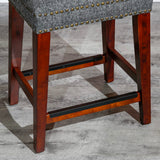 English Elm 24" Backless Counter Stool