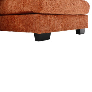 English Elm United Modern U-Shape Chenille Sectional Sofa - Spacious Comfort, Durable Design For Stylish Living W1568S00052-GIGA