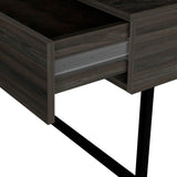 English Elm Lift Top Coffee Table 2 Dazza, One Drawer, Espresso / Onyx Finish