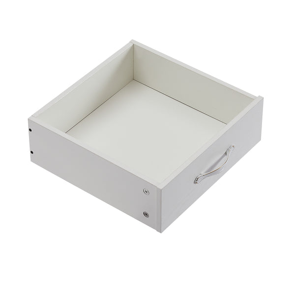 English Elm Bedroom 9-Drawer Long Dresser with Antique Handles - Spacious Wood Chest for Hallway, Kids Room, Entryway White W1162141855