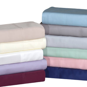 English Elm Premium Silky Soft 100% Tencel Lyocell Queen Sheet Set - Eco-Friendly, Moisture-Wicking Comfort! B046126605-GIGA