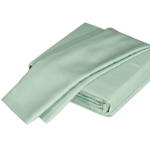 English Elm Premium Tencel Lyocell Queen Sheet Set - Silky Soft, Eco-Friendly, Moisture-Wicking, Porcelain Green B046126608-GIGA