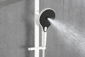 English Elm Eco-performance Stainless Handheld Shower Set with Slide Rail and Long Flex Hose W1272101891