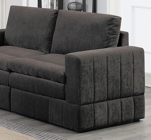 English Elm Contemporary 6-Piece Modular Sectional Set In Plush Morgan Fabric - Versatile Comfort & Style! B011S00462