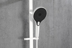English Elm Eco-performance Stainless Handheld Shower Set with Slide Rail and Long Flex Hose W1272101891