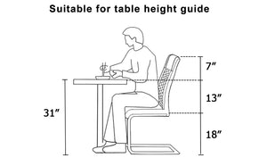 English Elm Modern Padded Dining Chair with Faux Leather Upholstery and Metal Legs — Comfortable, Easy Assembly, Floor-Protecting Feet, Set of 4 White W115168230