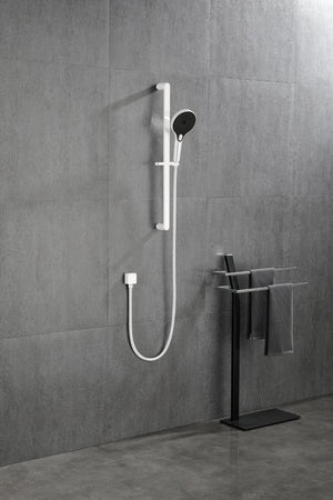 English Elm Eco-performance Stainless Handheld Shower Set with Slide Rail and Long Flex Hose W1272101891