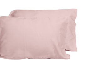 English Elm Luxuriously Soft Bamboo Viscose 5-Piece Sheet Set - Oeko-Tex Certified, Eco-Friendly, Split King - Pale Rose B046126549