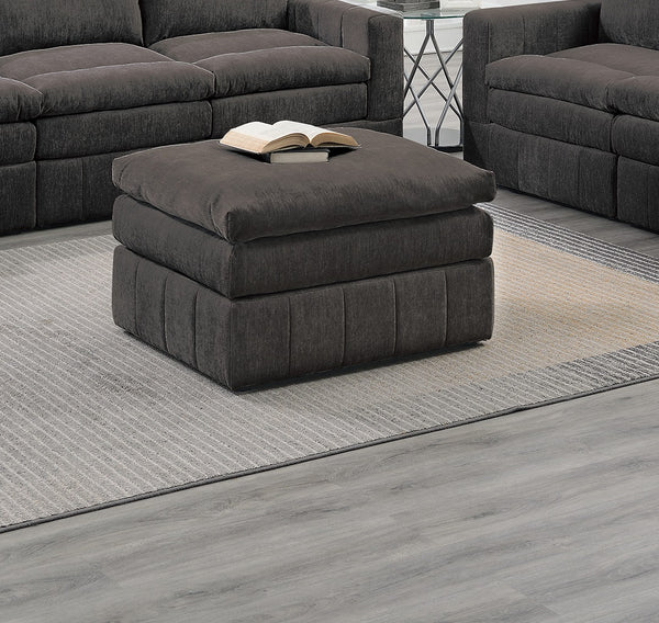 English Elm Contemporary 6-Piece Modular Sectional Set In Plush Morgan Fabric - Versatile Comfort & Style! B011S00462