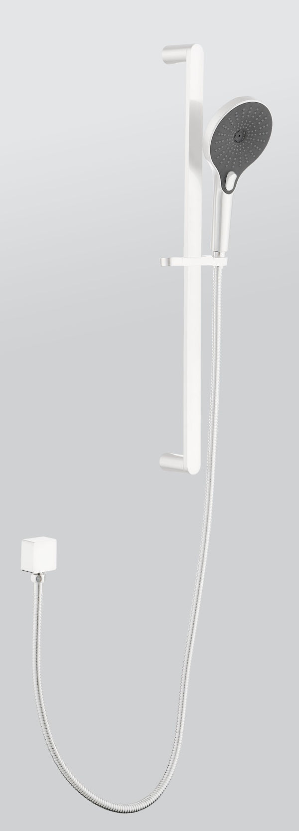 English Elm Eco-performance Stainless Handheld Shower Set with Slide Rail and Long Flex Hose W1272101891