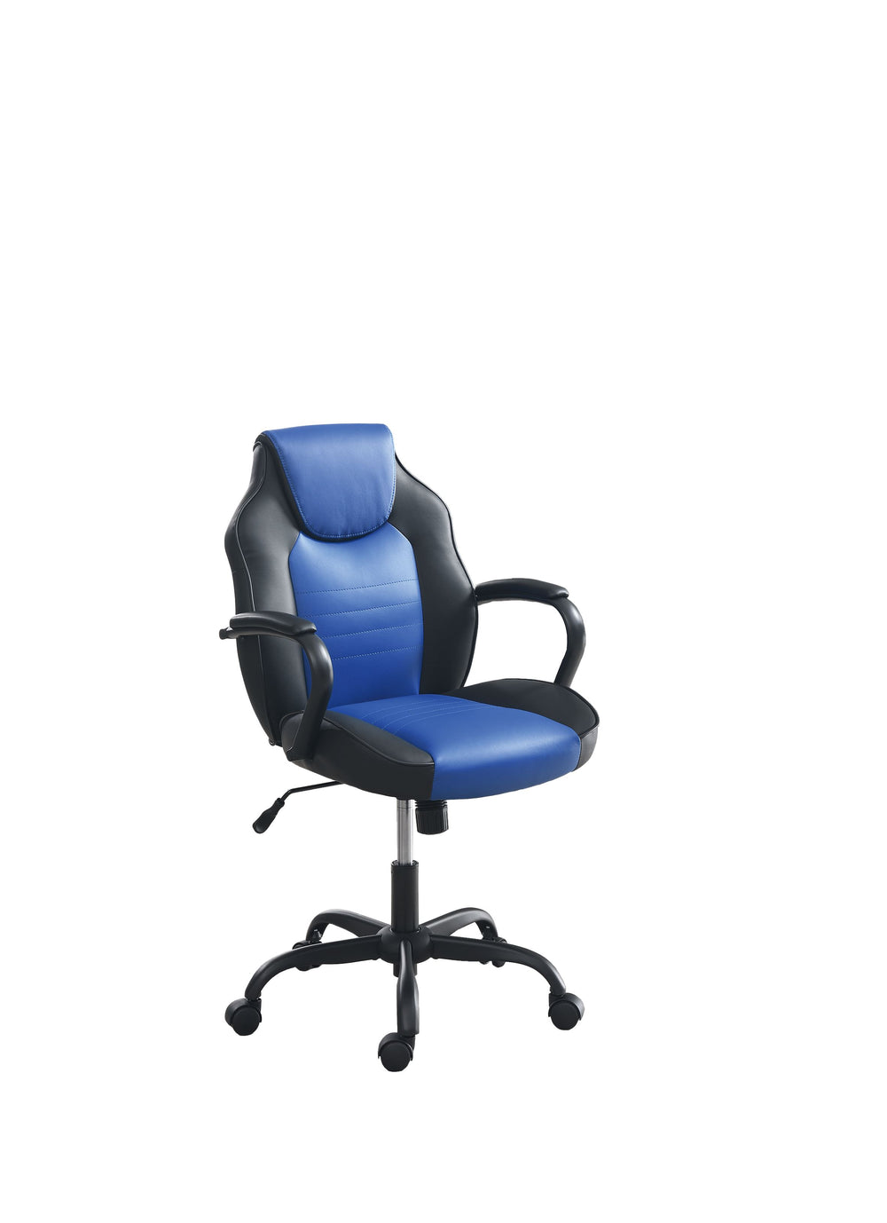 English Elm Office Chair - Modern Black Faux Leather With Adjustable Height, Comfort & Durable Design For Workspaces B089127401