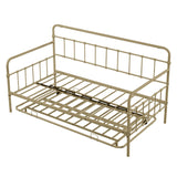 Hearth and Haven Metal Frame Daybed with Trundle W42752440