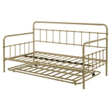 Hearth and Haven Metal Frame Daybed with Trundle W42752440