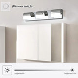 English Elm (Same As W1340110596/L2011) Bathroom Vanity Lighting 3-Light Led Vanity Lights Over Mirror Bath Wall Lighting