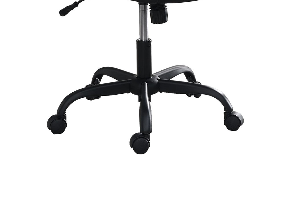 English Elm Office Chair - Ergonomic Black Faux Leather Design With Adjustable Height For Ultimate Comfort B089127400