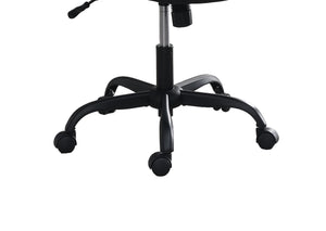 English Elm Office Chair - Ergonomic Black Faux Leather Design With Adjustable Height For Ultimate Comfort B089127400