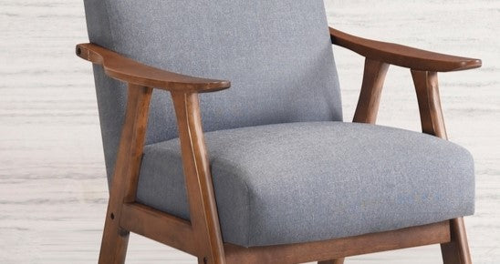 English Elm Contemporary Epione Counter Height Chair with Cushioned Fabric Seat and Backrest, Sturdy Ergonomic Design Gray 42 L x 30.75 W x 13 H B011127369