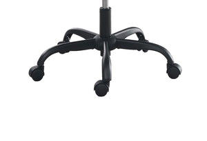 English Elm Office Chair - Modern Black Faux Leather With Adjustable Height, Comfort & Durable Design For Workspaces B089127401