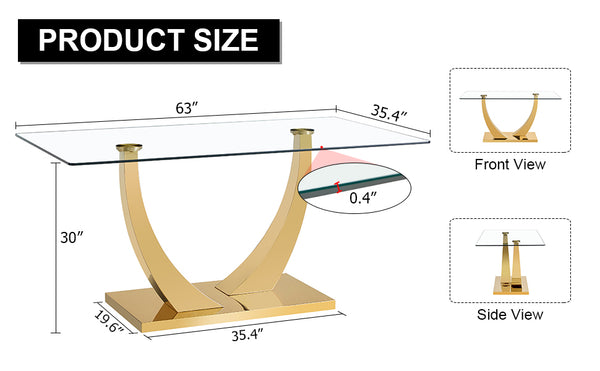 English Elm 1 Contemporary Glass Dining Table Set With 4 Light Gray Chairs - Elegant, Durable, And Easy To Assemble W1151S04201