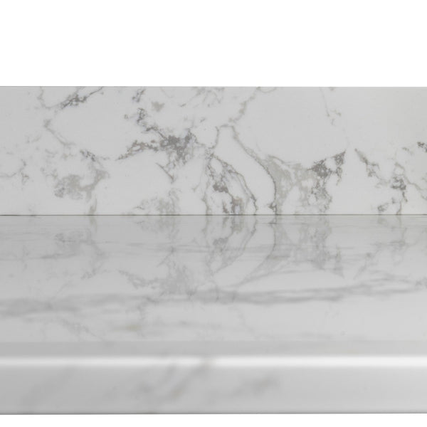 English Elm Montary Engineered Stone Vanity Top Carrara Veining Undermount Sink Polished Finish W50921985