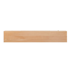English Elm North American Solid Beech Media Console Tempered Glass Doors Two Drawers Living Room W1283130085