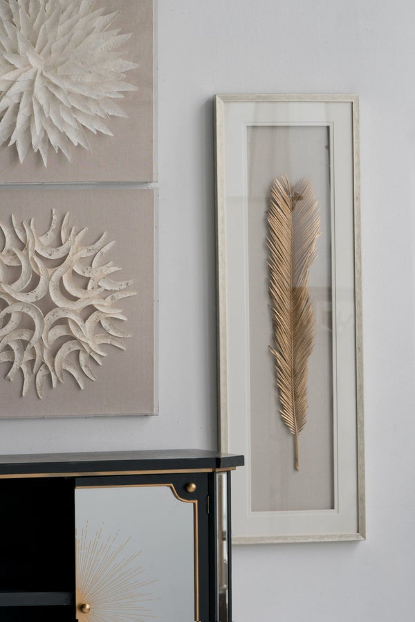 English Elm Set of 2 Hand Carved Feather Wing Wood Wall Panels Whitewash Farmhouse Decor W2078130258