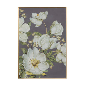 English Elm Set of 2 Square Framed Abstract Watercolor Prints Neutral Gallery Wall Decor W2078130301