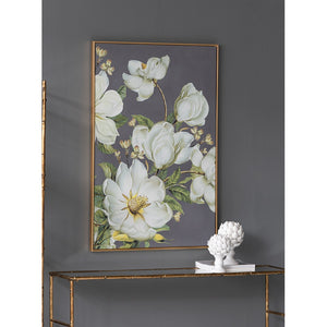 English Elm Set of 2 Square Framed Abstract Watercolor Prints Neutral Gallery Wall Decor W2078130301