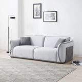 English Elm Grey Couch Upholstered Sofa, Modern Sofa For Living Room, Couch For Small Spaces.