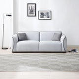 English Elm Grey Couch Upholstered Sofa, Modern Sofa For Living Room, Couch For Small Spaces.