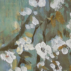 English Elm 18.5" Cherry Blossom Four Panel Canvas Wall Art Set for Living Room or Bedroom W2078130318