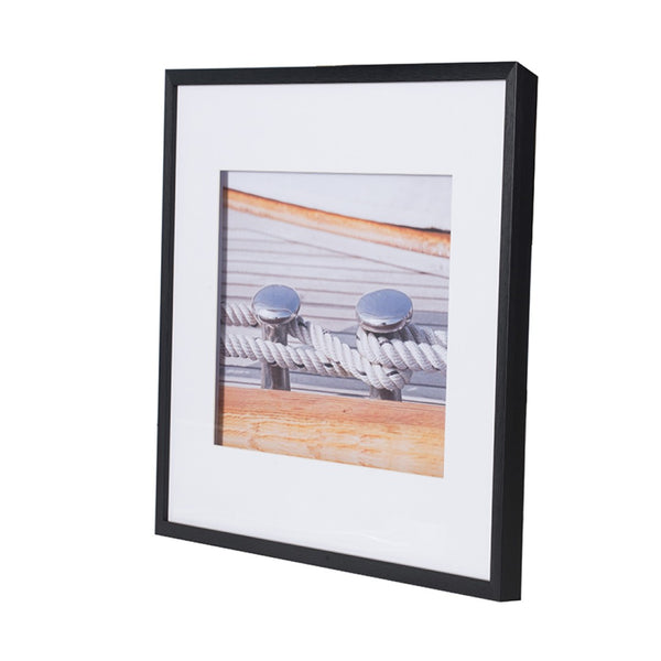 English Elm 30" Nautical Rope Knot Framed Print Set of 3 Black Gallery Wall Art Coastal Decor W2078130312